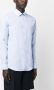 BOSS Linnen overhemd Blauw - Thumbnail 3