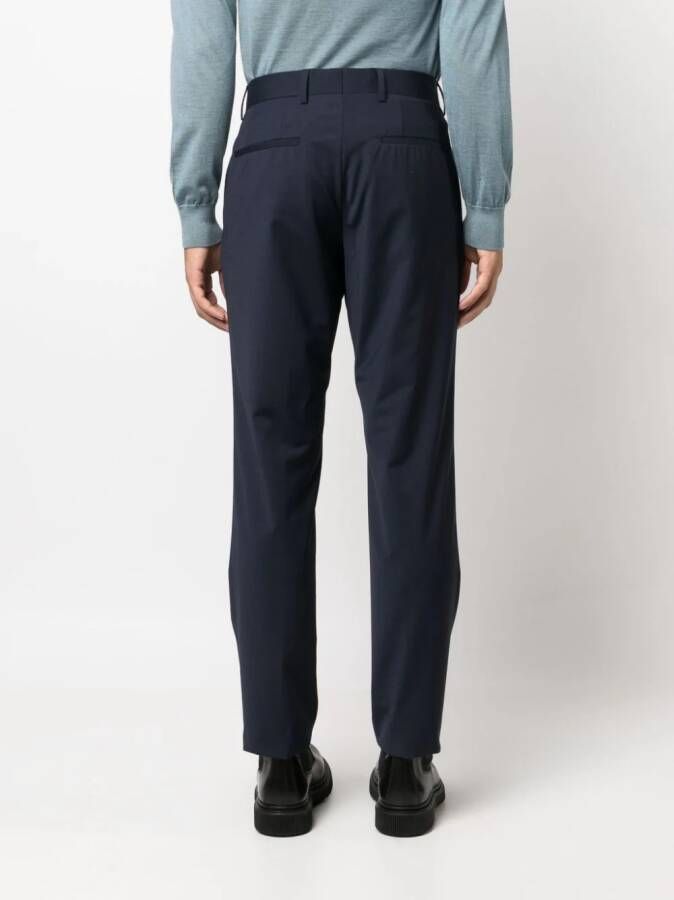 BOSS Low waist pantalon Blauw
