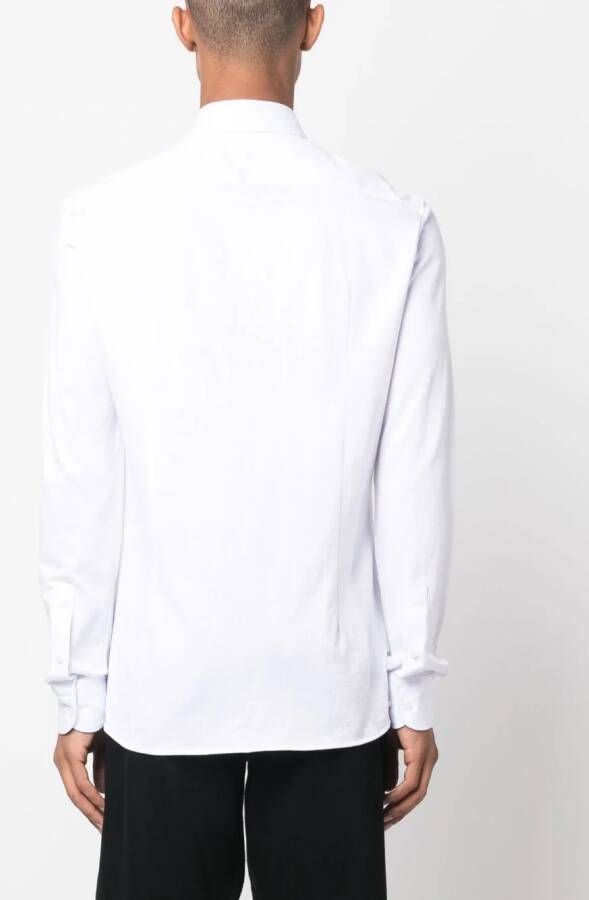 BOSS Overhemd van katoenmix Wit