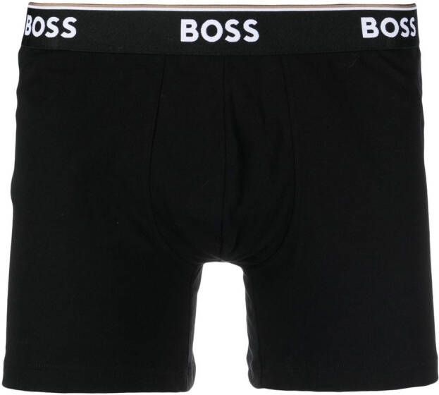 BOSS Set van drie boxershorts Zwart