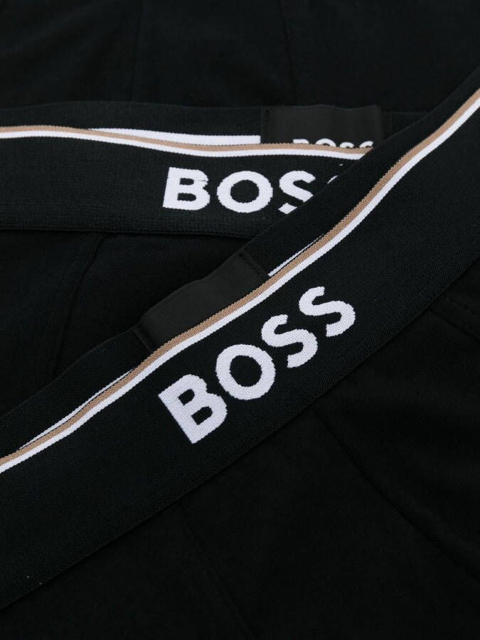 BOSS Set van drie boxershorts Zwart
