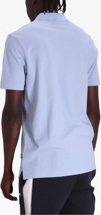 BOSS Poloshirt met geborduurd logo Blauw