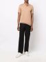BOSS Poloshirt met gestreepte afwerking Beige - Thumbnail 2