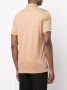 BOSS Poloshirt met gestreepte afwerking Beige - Thumbnail 4