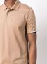 BOSS Poloshirt met gestreepte afwerking Beige - Thumbnail 5