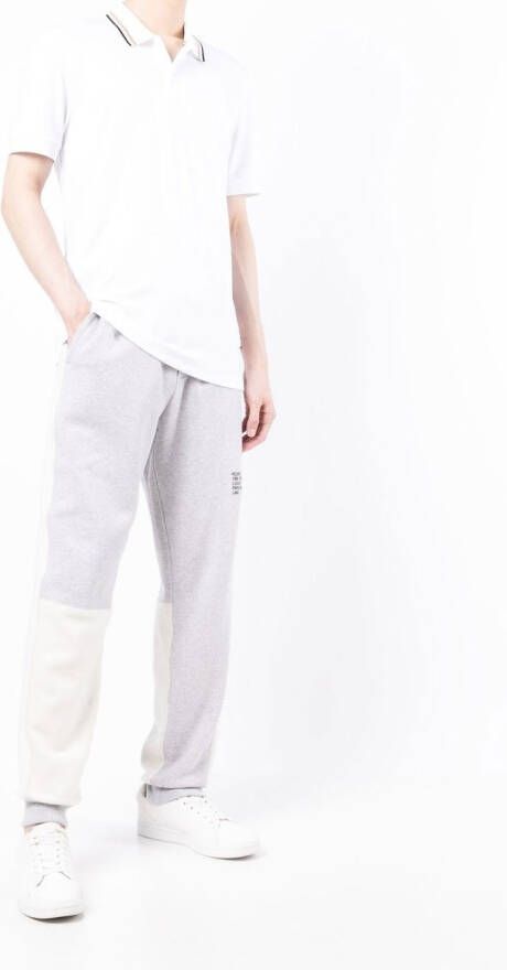 BOSS Poloshirt met korte mouwen Wit
