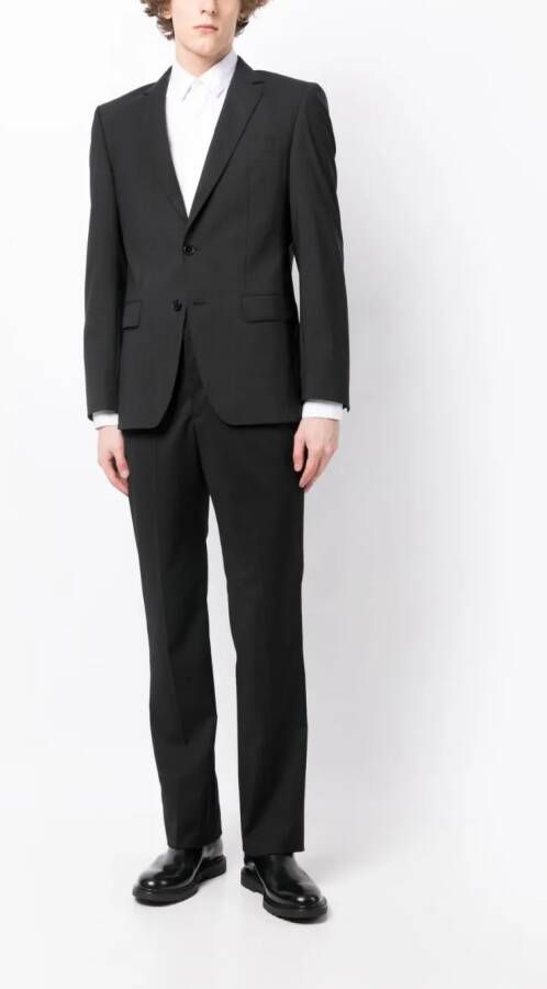 BOSS Wollen blazer Zwart