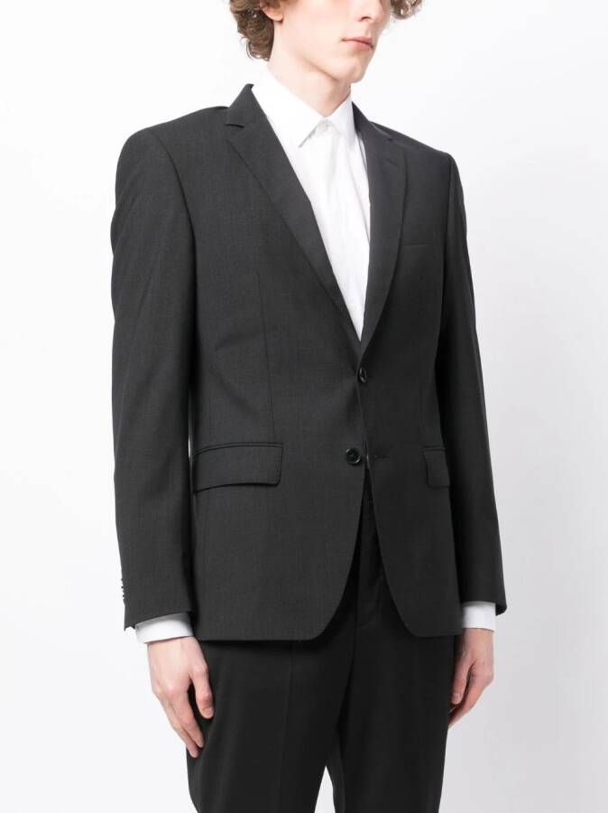 BOSS Wollen blazer Zwart