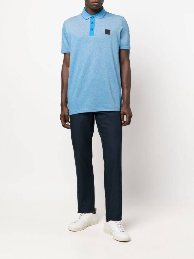 BOSS Skinny broek Blauw
