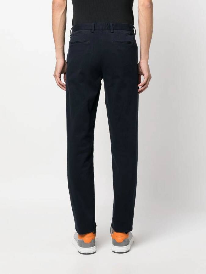 BOSS Slim-fit chino Blauw