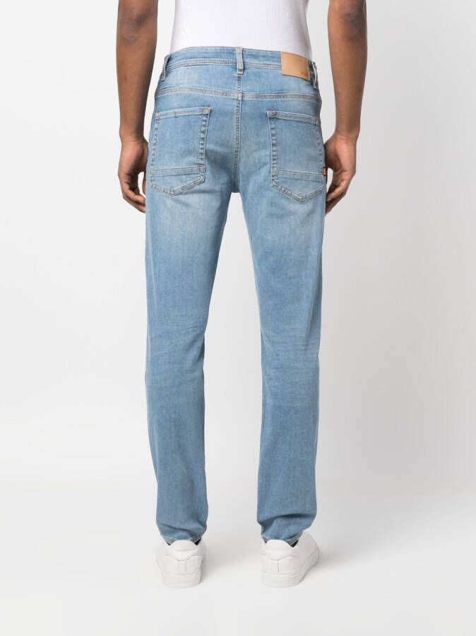 BOSS Slim-fit jeans Blauw