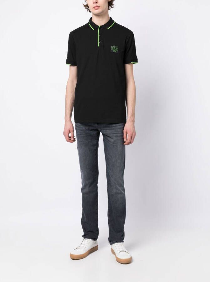 BOSS Straight jeans Blauw