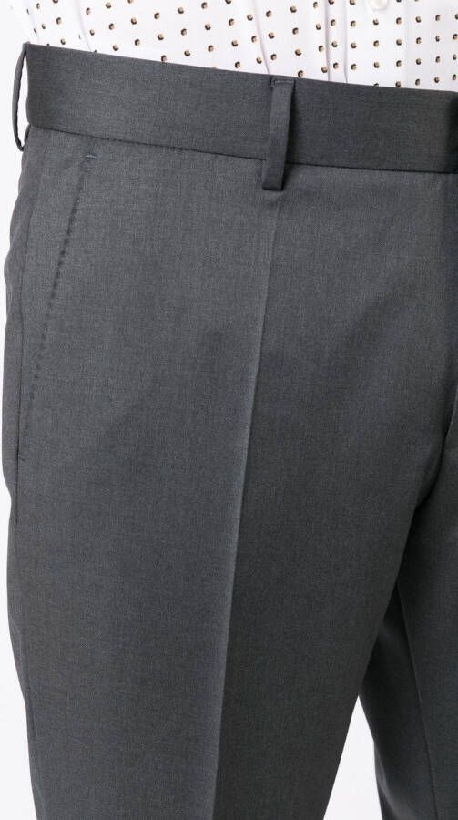 BOSS Straight pantalon Grijs