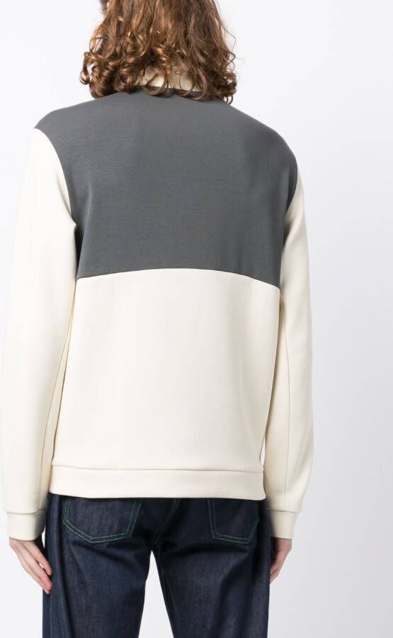 BOSS Sweater met hoge hals Grijs