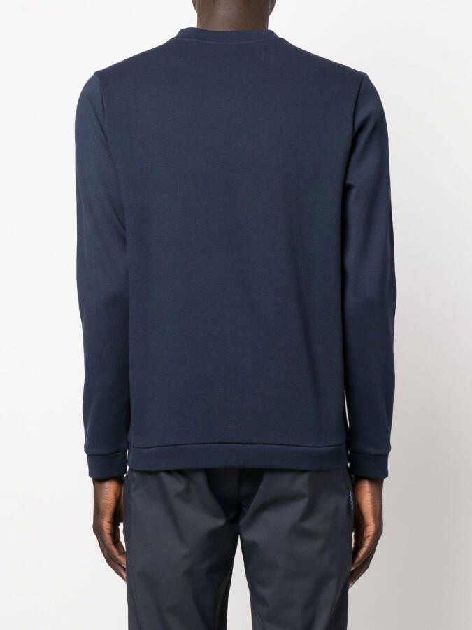 BOSS Sweater met logoprint 410 NAVY
