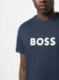 BOSS T-shirt met logoprint Blauw - Thumbnail 5