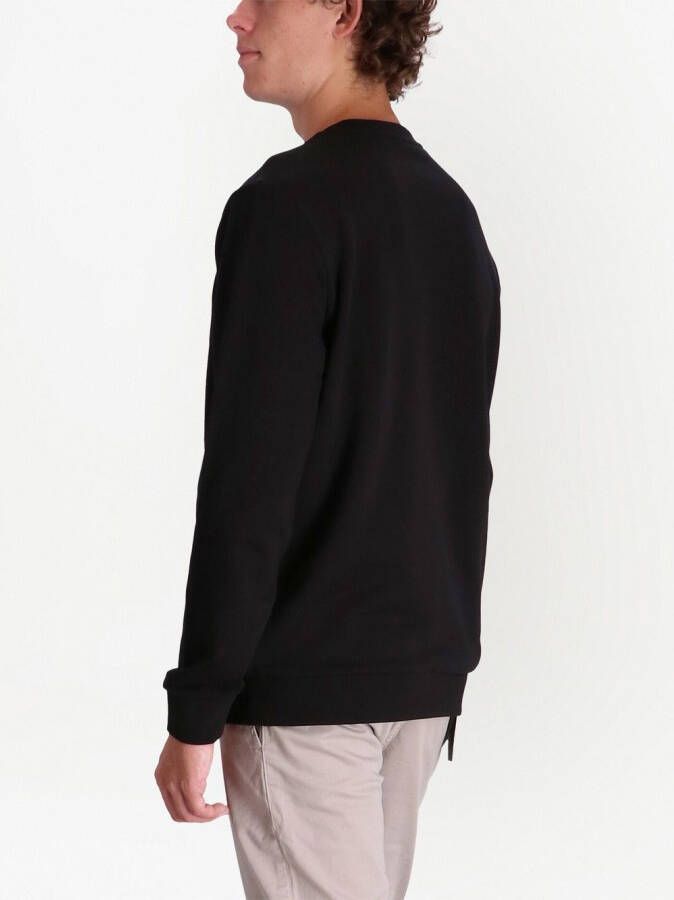 BOSS T-shirt met logoprint Zwart