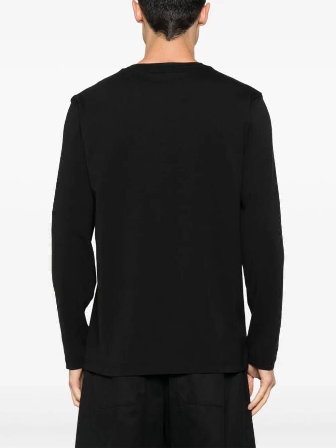BOSS T-shirt met logoprint Zwart