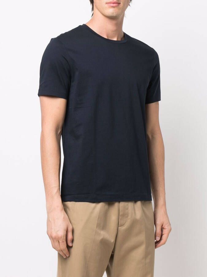BOSS T-shirt met ronde hals Blauw