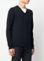 HUGO Trui met V-hals Blauw - Thumbnail 3