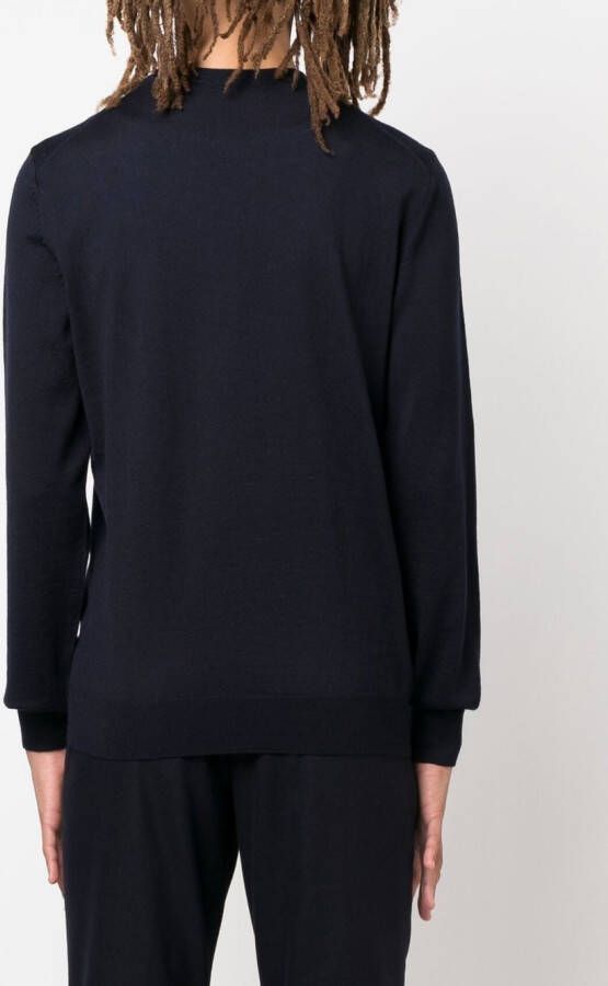 BOSS Wollen trui Blauw