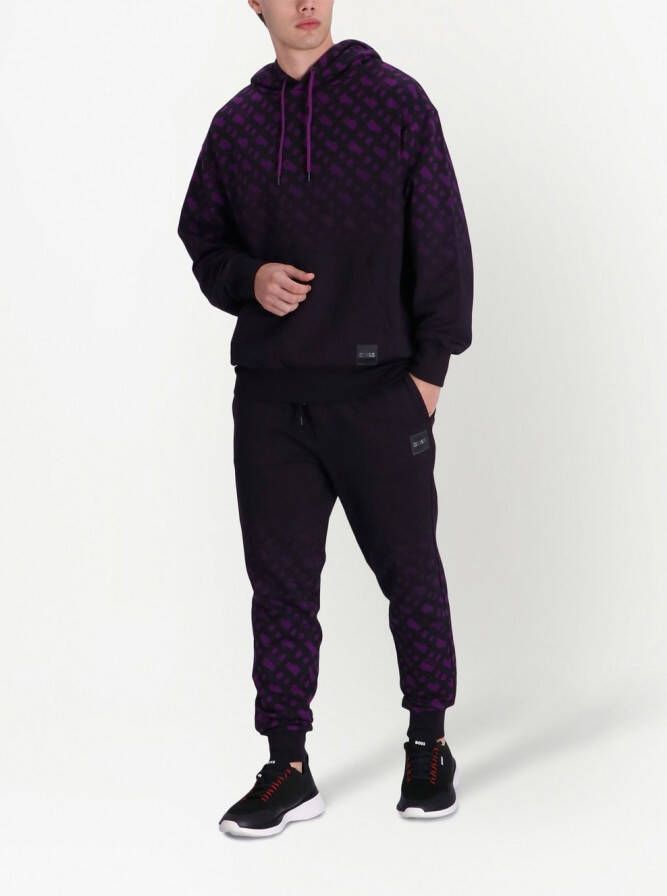BOSS x Khaby trainingsbroek met logo Zwart