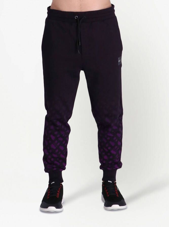 BOSS x Khaby trainingsbroek met logo Zwart