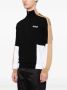 BOSS Zolkar sweater met colourblocking Zwart - Thumbnail 2
