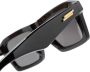 Bottega Veneta Eyewear Zonnebril met rechthoekig montuur Zwart - Thumbnail 3