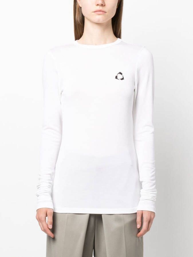 Botter T-shirt met lange mouwen Wit