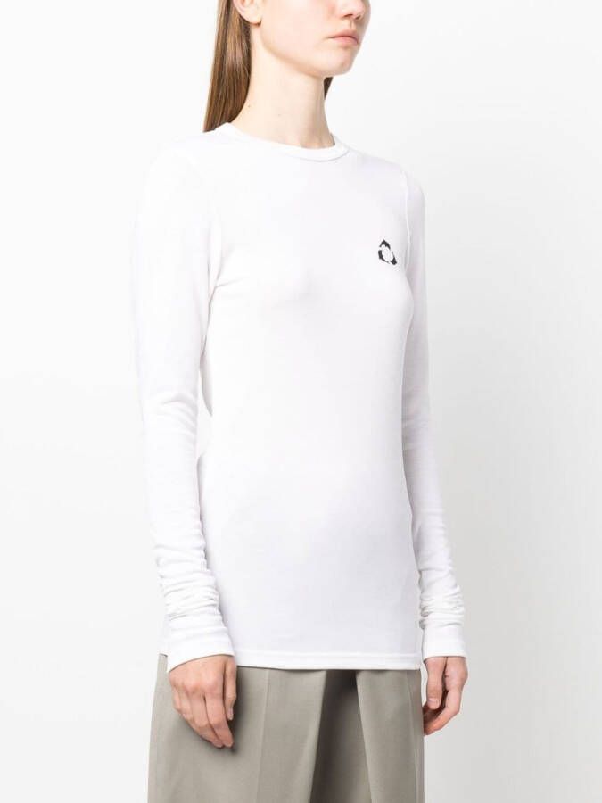 Botter T-shirt met lange mouwen Wit