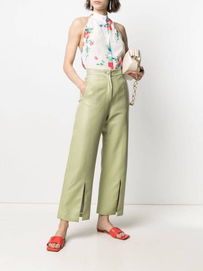 Boutique Moschino Blouse met bloemenprint Wit