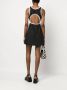 Boutique Moschino Flared mini-jurk Zwart - Thumbnail 2