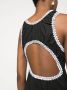 Boutique Moschino Flared mini-jurk Zwart - Thumbnail 5