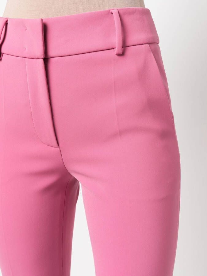 Boutique Moschino Flared pantalon Roze