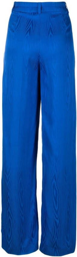 Boutique Moschino High waist broek Blauw