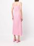 Boutique Moschino Midi-jurk met jacquard Roze - Thumbnail 4