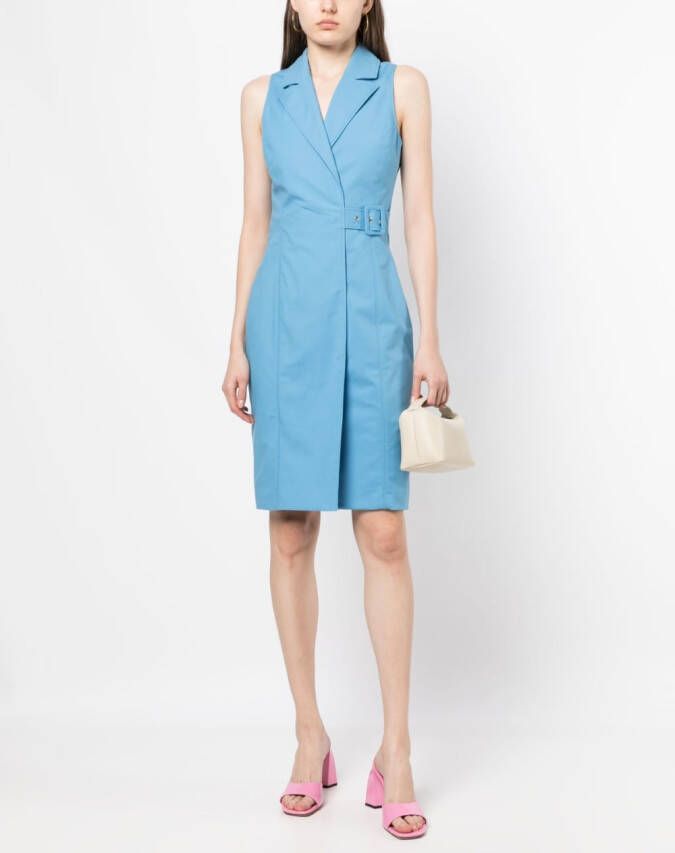 Boutique Moschino Midi-jurk Blauw