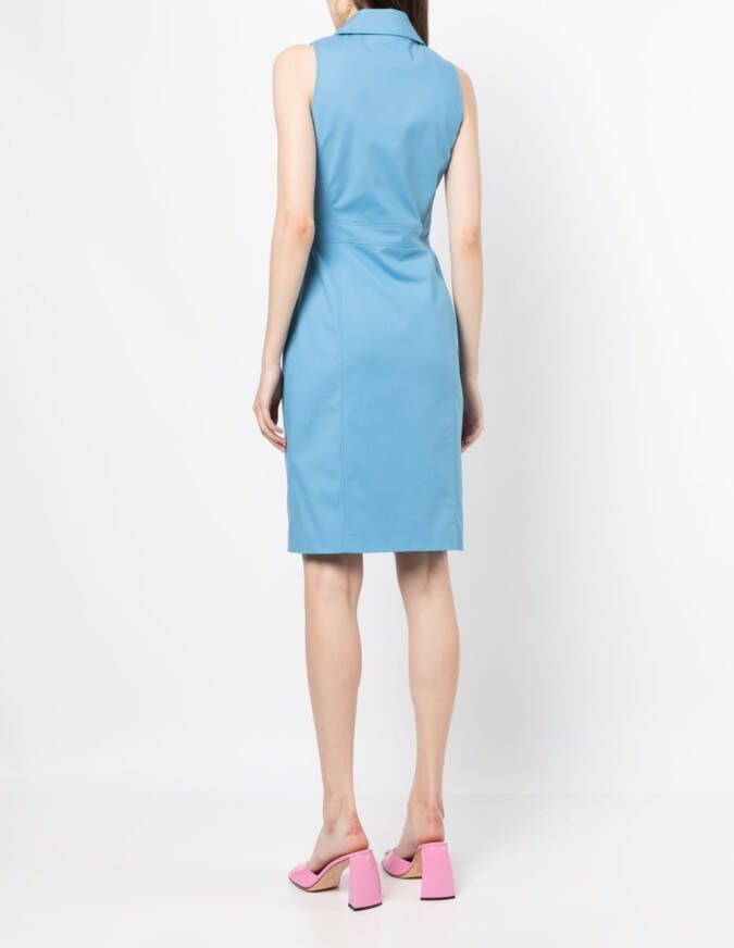 Boutique Moschino Midi-jurk Blauw