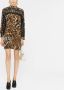 Boutique Moschino Mini-jurk met luipaardprint Beige - Thumbnail 2