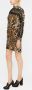 Boutique Moschino Mini-jurk met luipaardprint Beige - Thumbnail 3