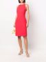 Boutique Moschino Mouwloze jurk Rood - Thumbnail 2