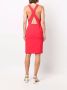 Boutique Moschino Mouwloze jurk Rood - Thumbnail 4