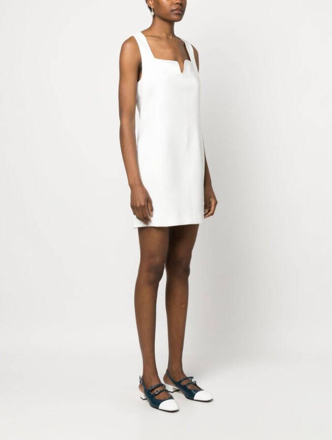 Boutique Moschino Mouwloze mini-jurk Wit