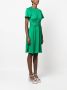 Boutique Moschino Satijnen jurk Groen - Thumbnail 3