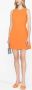 Boutique Moschino Mouwloze mini-jurk Oranje - Thumbnail 2