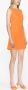 Boutique Moschino Mouwloze mini-jurk Oranje - Thumbnail 4