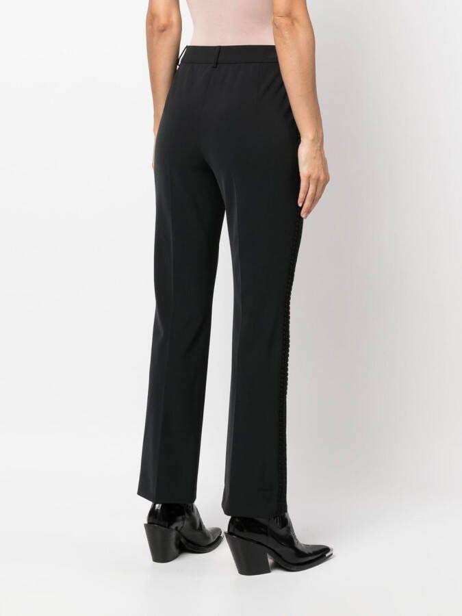 Boutique Moschino Straight pantalon Zwart