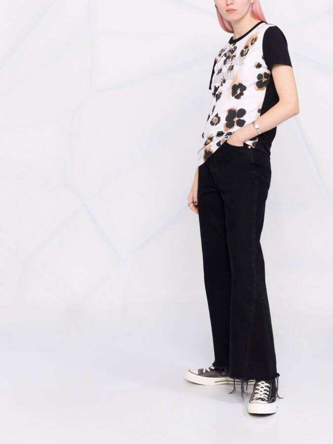 Boutique Moschino T-shirt met logoprint Zwart