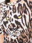 Boutique Moschino T-shirt met luipaardprint Beige - Thumbnail 5